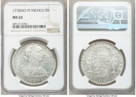 Charles III 8 Reales 1778 Mo-FF MS62 NGC, Mexico City mint, KM106.2. Frosty white surfaces. 

HID09801242017

© 2020 Heritage Auctions | All Right...