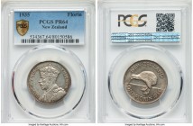George V Proof Florin 1935 PR64 PCGS, KM4. Mintage: 364. Pearl-gray and champaign toning. 

HID09801242017

© 2020 Heritage Auctions | All Rights ...