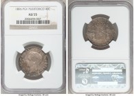 Spanish Colony. Alfonso XIII 40 Centavos 1896-PGV AU55 NGC, Madrid mint, KM23. One year type. 

HID09801242017

© 2020 Heritage Auctions | All Rig...