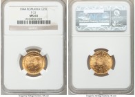 Mihai I gold "Romanian Kings" 20 Lei 1944 MS64 NGC, KM-XM13, Fr-21. Romanian Kings commemorative. AGW 0.1895 oz. 

HID09801242017

© 2020 Heritage...