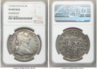 Charles III 8 Reales 1772 M-PJ VF Details (Damaged) NGC, Madrid mint, KM414.1.

HID09801242017

© 2020 Heritage Auctions | All Rights Reserved