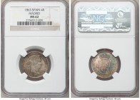 Isabel II 4 Reales 1863 MS62 NGC, Madrid mint, KM608.2.

HID09801242017

© 2020 Heritage Auctions | All Rights Reserved