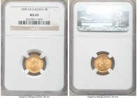 Oscar II gold 5 Kronor 1899-EB MS65 NGC, KM756. Frosty gem with crisp detail and sharp edges. 

HID09801242017

© 2020 Heritage Auctions | All Rig...