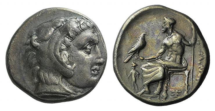 Kings of Macedon, Alexander III ‘the Great’ (336-323 BC). AR Drachm (16mm, 4.36g...