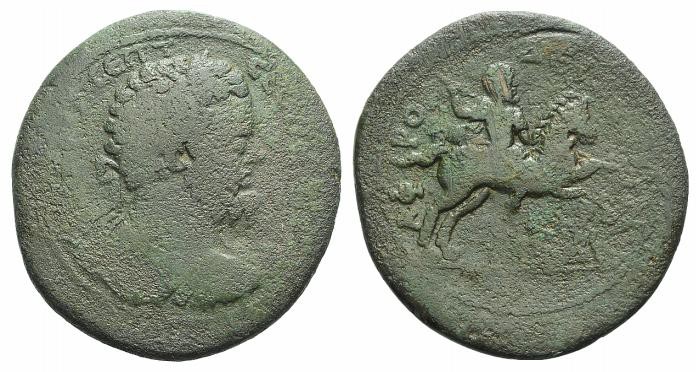 Septimius Severus (193-211). Caria, Aphrodisias. Æ 3 Assaria (38mm, 23.91g, 6h),...