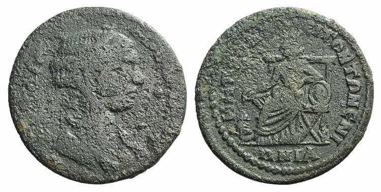Julia Mamaea (Augusta, 222-235). Ionia, Metropolis. Æ (30mm, 11.84g, 6h). Diadem...