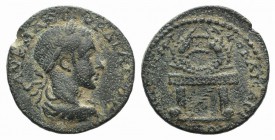 Gordian III (238-244). Pontus, Neocaesarea. Æ (27mm, 11.77g, 12h), year 178 (241/2). Laureate, draped and cuirassed bust r., seen from behind. R/ Agon...