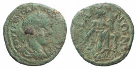 Volusian ? (251-253). Bithynia, Cius (Prusias ad Mare). Æ (21mm, 4.86g). Laureate, draped and cuirassed bust r. R/ Tyche standing l., holding rudder a...