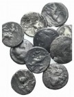Kings of Macedon, lot of 10 AR Drachms, to be catalog. Lot sold as is, no return