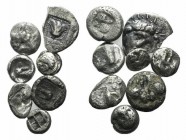 Lot of 7 Greek AR Fractions, to be catalog. Lot sold as is, no return