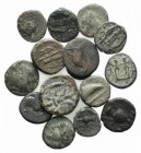 Lot of 14 Greek Æ coins, to be catalog. Lot sold as is, no return