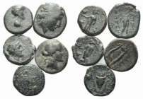 Lot of 5 Greek Æ coins, to be catalog. Lot sold as is, no return