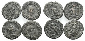 Lot of 4 Roman Provincial Tetradrachms (Seleucis and Pieria, Antioch), to be catalog. Lot sold as is, no return