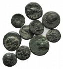 Lot of 10 Greek Æ coins, to be catalog. Lot sold as is, no return
