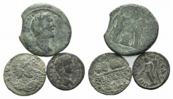 Lot of 3 Roman Provincial Æ coins, to be catalog. Lot sold as is, no return