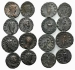 Lot of 8 Antoniniani. Lot sold as is, no return