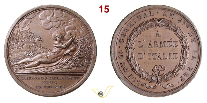 1796 - Passaggio Tagliamento e presa TS (conio it.) Henn. 786 Opus Opus Lavy mm ...