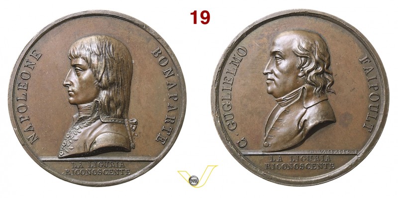 1797 - Repubblica Ligure a Faipoult e Bonaparte Henn. 791 Opus Vassallo mm 49,5 ...