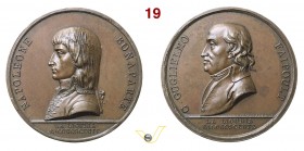 1797 - Repubblica Ligure a Faipoult e Bonaparte Henn. 791 Opus Vassallo mm 49,5 Æ FDC