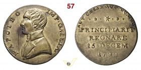 1799 - Inizio del Consolato Br. 6 Opus manca mm 20 Æ qSPL