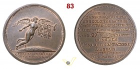1800 - Colonna del Dipartimento del Reno Br. 67 Opus Mercié mm 33 Æ FDC