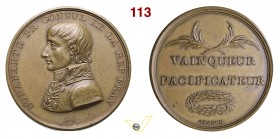 1801 - Pace di Luneville Br. 136 Opus Ferrier mm 40 Æ FDC