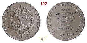 1801 - Visita Ambasc. Russo alla Zecca di Parigi Br. 148 Opus Tiolier mm 28 Æ BB