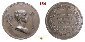 1802 - Bonaparte Console a vita Br. 221 Opus George mm 31 Æ qFDC