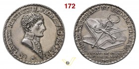 1803 - Agenti di Cambio di Lione Br. 266 Opus Merciè mm 31 Ag qFDC