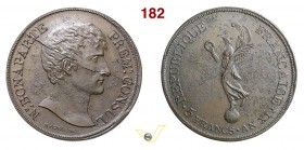 1803 - Prova 5 Franchi - Bonaparte Primo Console Br. --- (Br. 287 BIS) / Essl. 18 Opus Auguste mm 37 Æ SPL