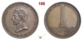 1804 - Apertura del Monginevro Br. 298 Opus Auguste mm 41 Æ qFDC