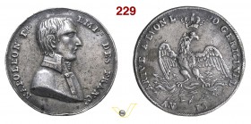 1805 - Passaggio di Napoleone a Lione verso Milano Br. 416 Opus E.D. (?) mm 38 Sn BB