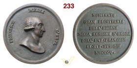 1805 - Francesco Melzi d'Eril Gran Dignitario della Legion d'Onore Br. --- (Br. 424 TER) / Jul. 1543 / Mart. 528/ Turr. 440 Opus manca mm 50 Æ fuso FD...