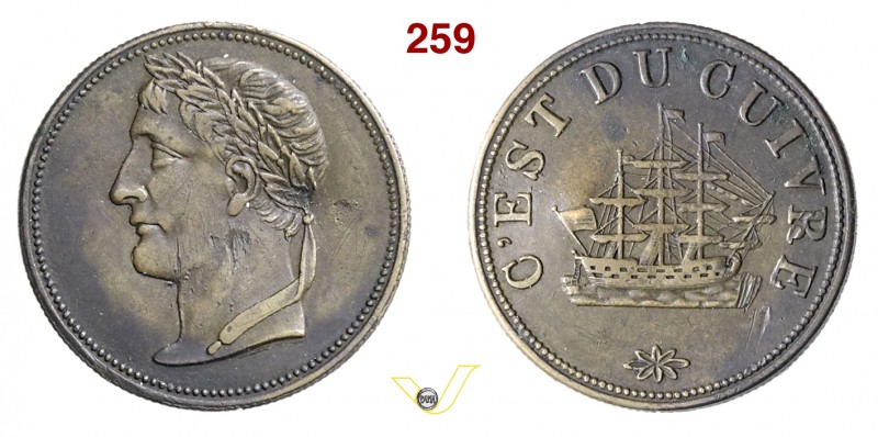 1805 - Gettone da 1/2 Penny Canada francofono Br. 479 BIS - inedito - Opus manca...