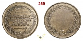 1806 - Vista del P.pe Elettor. del Baden alla Zecca di Parigi (med. "premio") Br. 520 Opus Brenet mm 42 Æ FDC