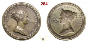 1806 - Giuseppina Imperatrice e Regina (var di Ø a 47 e non 44 mm.) Br. 564 var. - repoussé Opus manca mm 47 Cu SPL