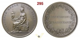 1806 - Accad. Reale di Belle Arti - Commissioni Straordinarie - medaglia premio - Br. 587 (altro esemplare) - postuma - Opus Manfredini mm 60 Æ FDC (•...