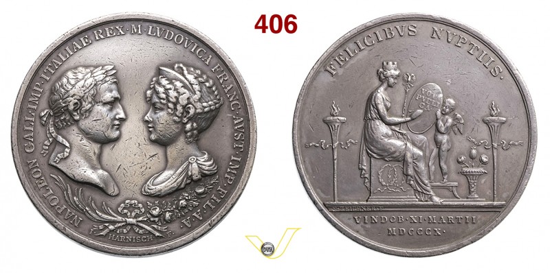1810 - Matrimonio di N. con M. Luisa d'Austria Br. 942 Opus Harmisch / Zeichner ...