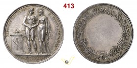 1810 - Matrimonio di N. con M. Luisa d'Austria (D. come R. di 952; R. come R. di 954 BIS) Br. --- (Br. 954 TER) / Essl. 1292 Opus Brenet mm 32 Ag SPL