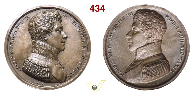1810 - Il M.llo Berthier Principe di Neuchatel Br. 1048 - repoussé Opus Caquè mm...