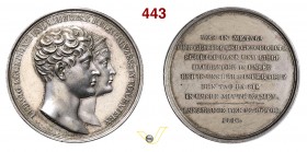 1810 - Visita dei Principi Ereditari di Baviera a Innsbruck Br. --- / (Br. 1082 TER) - inedita Opus Losch mm 36 Ag SPL