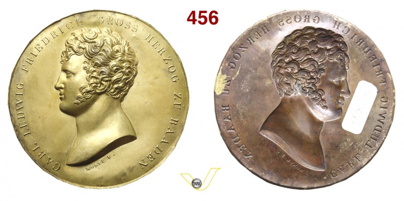 1811 - Carlo Ludovico, nuovo Granduca del Baden Br. --- (Br. 1127 BIS) - cliché ...