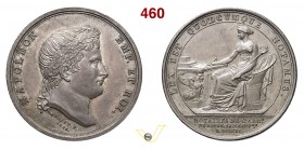 1811 - Notai di Rouen (var. di Ø: 35 e non 30 mm) Br. 1142 var Opus Jaley mm 35 Ag qSPL