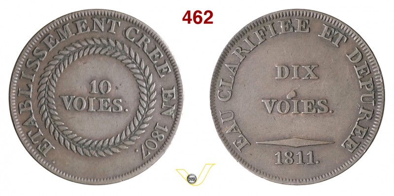 1811 - Acque purificate a Parigi (10 accessi) Br. 1146 - altro esemplare - Opus ...