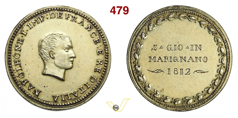 1812 - Med. ai meriti civici S. Giovanni Marignano (sim. a Br. 1292; Essl. 2568 ...