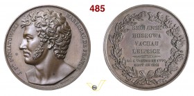 1813 - Morte del M.llo Principe Poniatowsky Br. 1271 Opus Caunois mm 41 Æ FDC