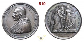 1814 - Ritorno Pio VII a Roma dalla Francia Br. 1424 / Patrign. 66 Opus Brandt mm 40 Æ SPL+