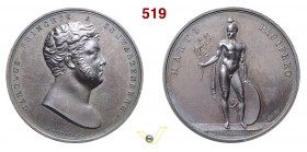 1814 - Il Principe Carlo di Schwarzenberg Br. 1507 Opus Pichler mm 46 Æ qFDC