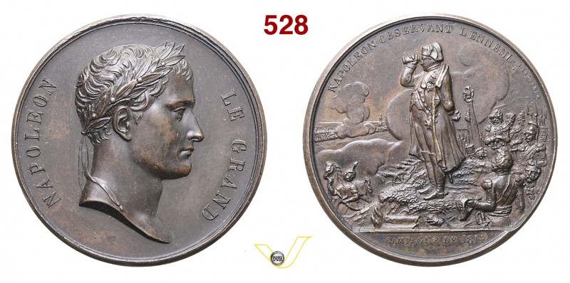 1814 - Campagne del 1814 Br. 2305 Opus Montagny mm 53 Æ qFDC