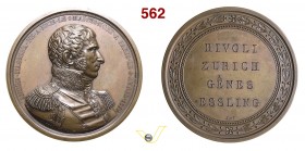 1817 - Morte del Maresciallo Massena Br. 1790 Opus Jaley mm 68 Æ FDC